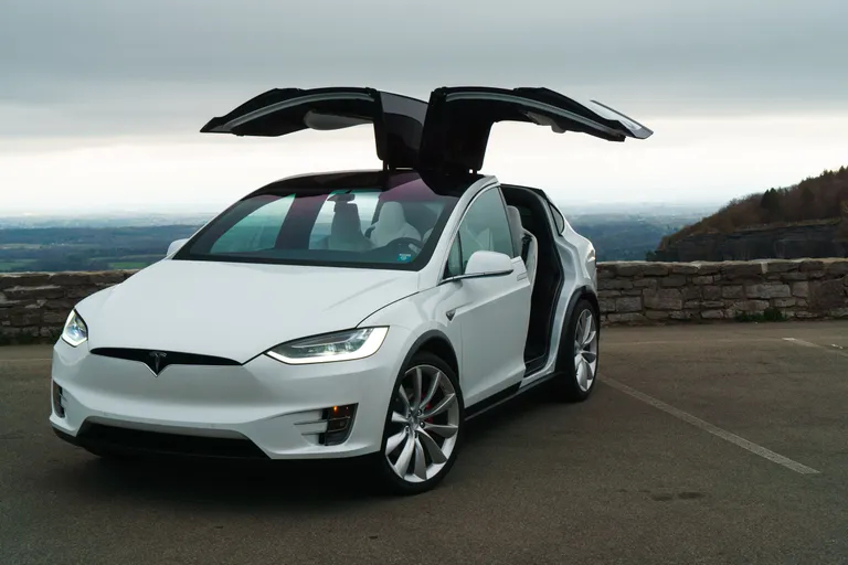 The Tesla Model X, one of Elon Musk's most iconic creations.